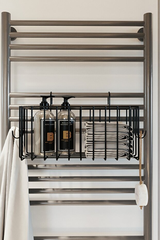 Hooked Bathroom Towel Warmer Hanger Blow Dryer Towel Holder Bathroom Accessory Organizer Bathroom Shelf