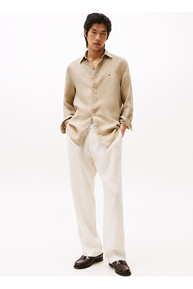 Koyu Haki Erkek Gömlek MW0MW34602RBT - 1