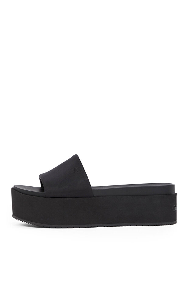 FLATFORM SANDAL SLIDE IN NYLON Terlik - 2