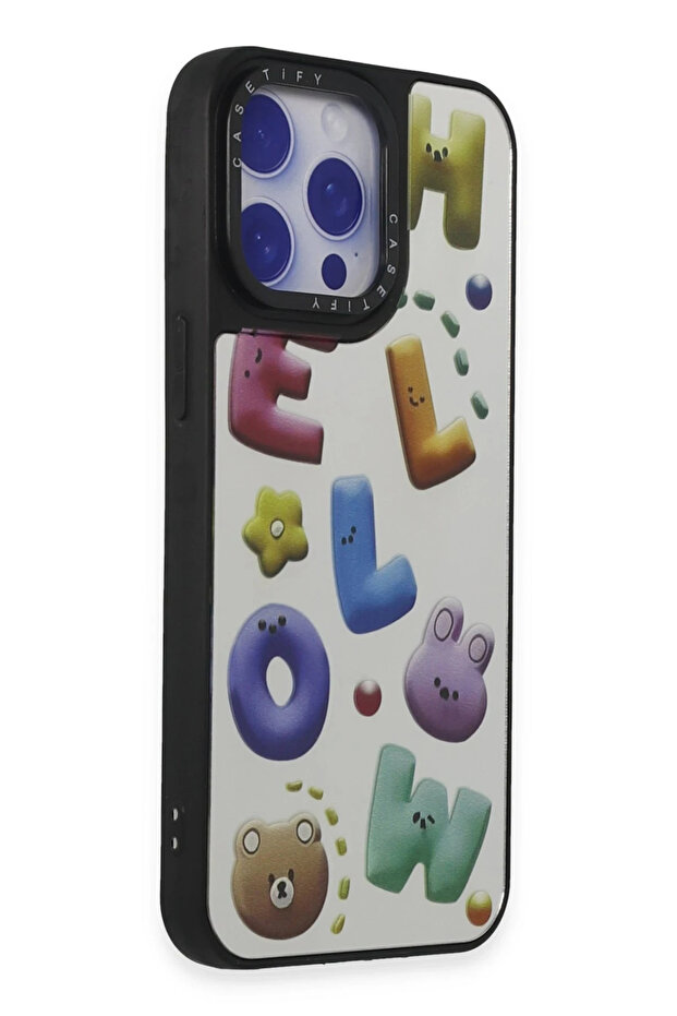 غطاء حماية لهاتف آيفون 15 برو ماكس من إس بي تي آر إن إس بنمط مرآة - مرآة (100357) - 15 - 2