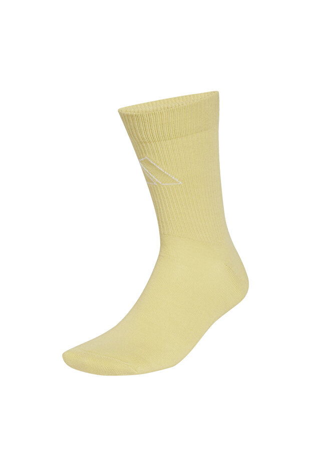 JN6532 LOGO PACK 3PP Sarı Unisex Çorap - 1