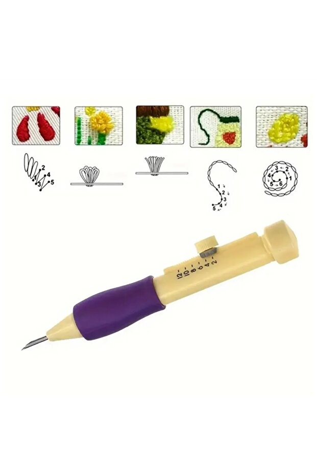 Punch Needle Set, PANÇ iğnesi Seti, punch iğnesi - 5