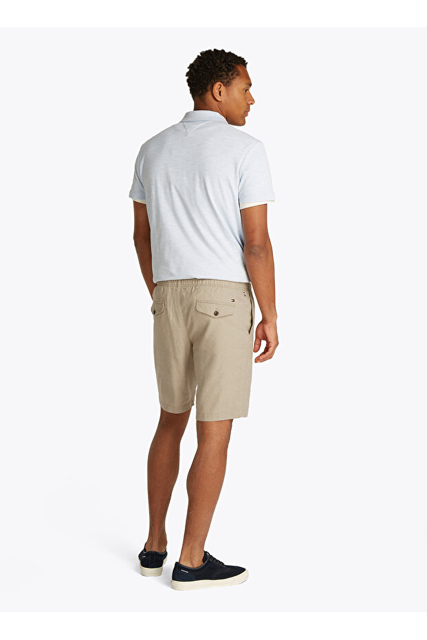 Erkek HARLEM PO LINEN SHORT Şort - 4