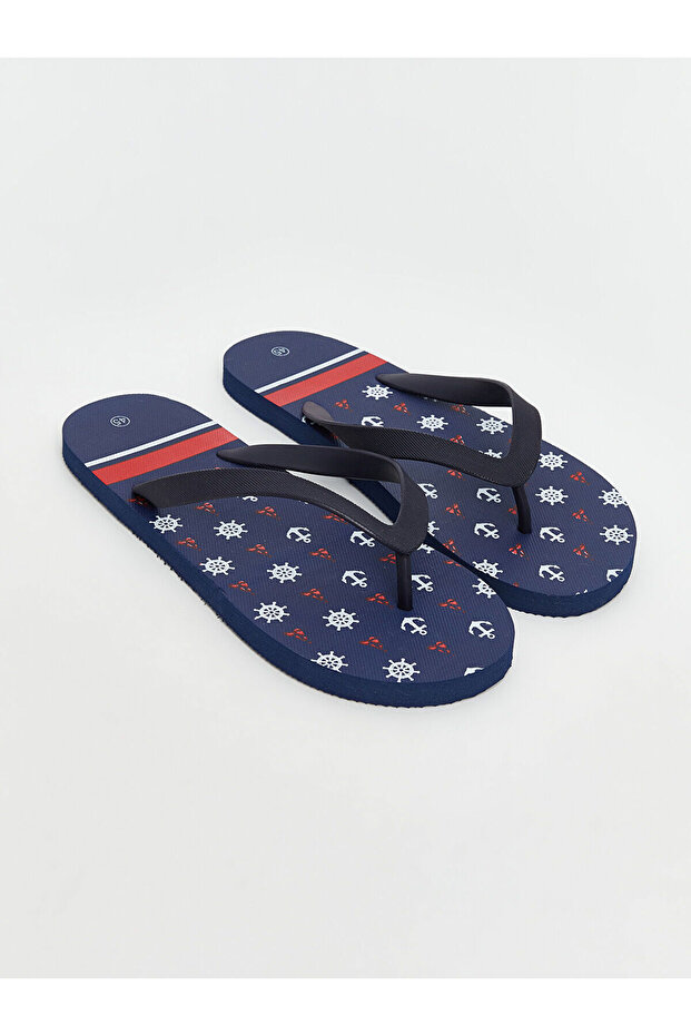 New Season Printed Men's Flip Flops S5P230Z8