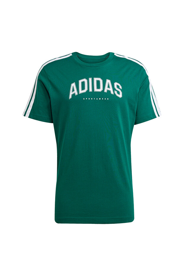 Codes Collegiate Linear Graphic Tişört - 5
