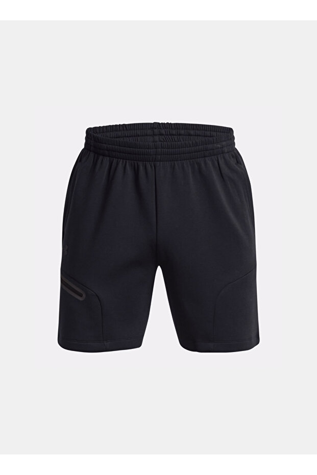 1379809-001 UA Unstoppable Flc Shor Loose Fit Siyah Erkek Şort - 6