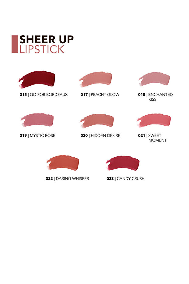 Sheer Up Lush Lips Collection 4'lü Makyaj Seti - 8