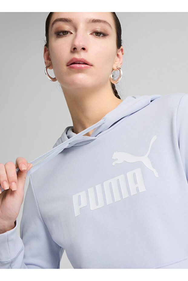 Puma Sweatshirt, M, Açık Mavi - 1