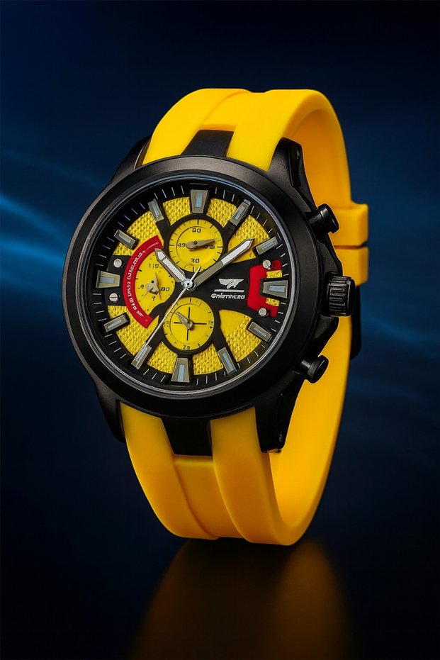 G-Sport Polo, Men'S, Silicone Strap, Sports Wrist Watch.