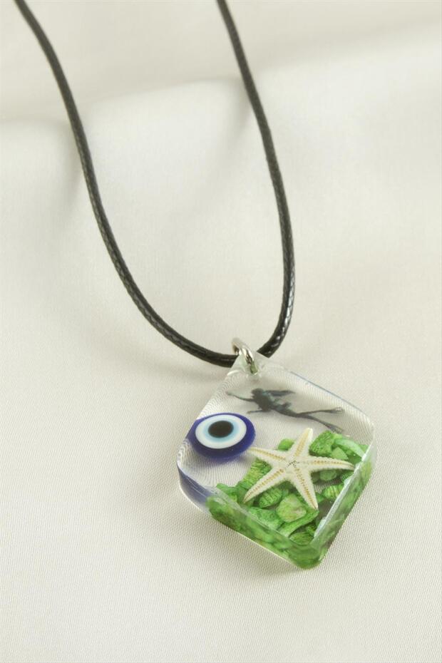 Starfish Epoxy Pendant