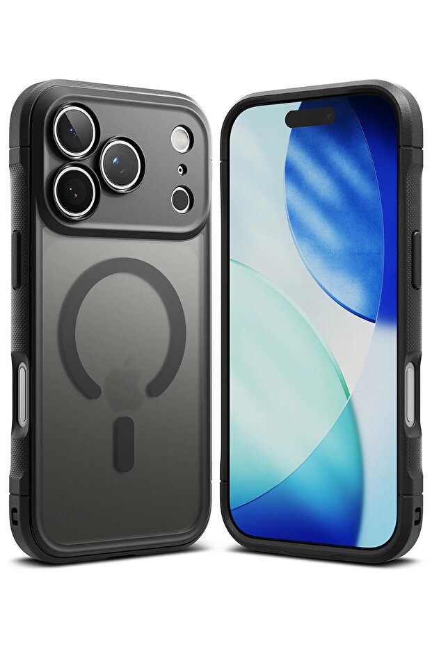 iPhone 17 Pro Max Case Cover | Fusion Bold Magnetic Series | Matte Smoke