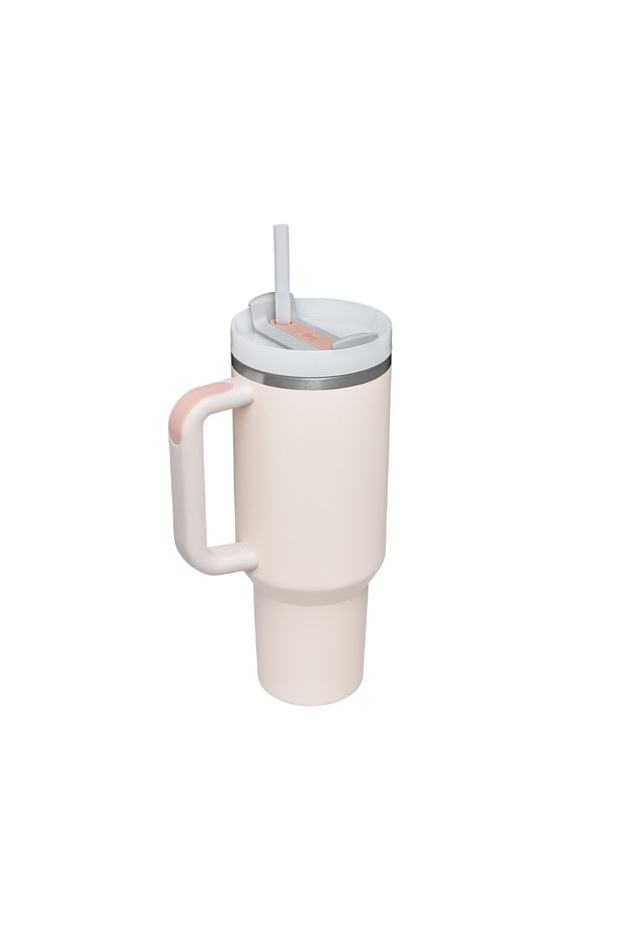 Quencher Pipetli Termos 1,18 L Açık Pembe - 2