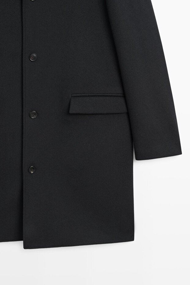 Long wool blend coat - 7