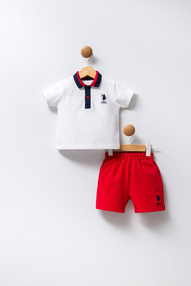Baby Boy Red Baby Set
