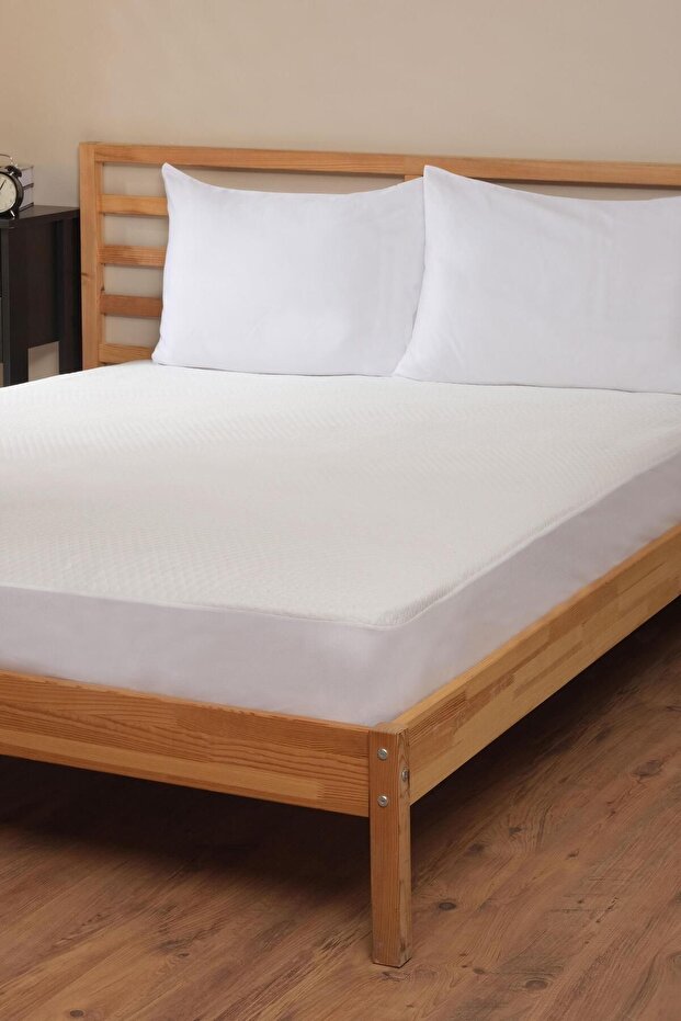100x200cm Sıvı Geçirmez Tek Kişilik Fitted Alez - 4