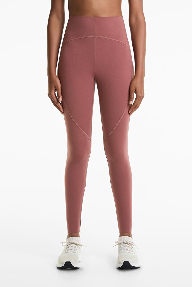 Basic compressive ankle-length leggings - 1