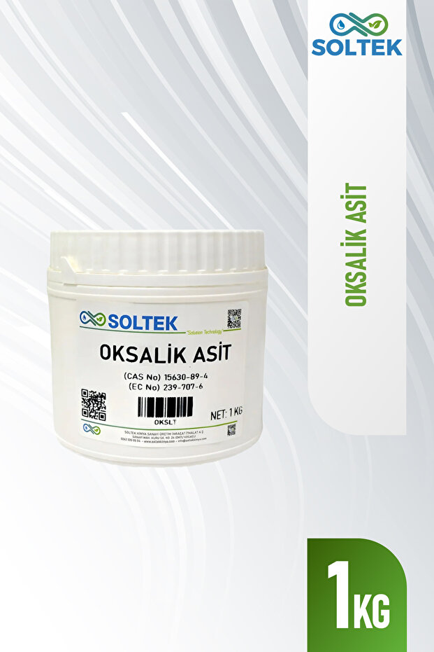OKSALİK ASİT 1 KG - SOLTEK KİMYA - 1