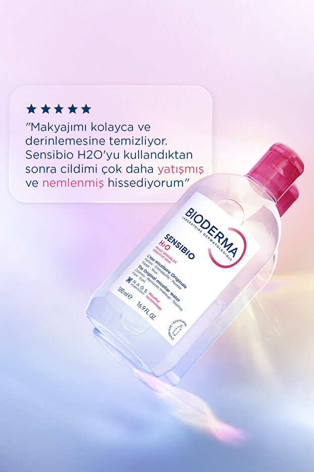 Sensibio H2O Hassas ve Normal Ciltler için Micellar Makyaj Temizleme Suyu 100 ml - 6