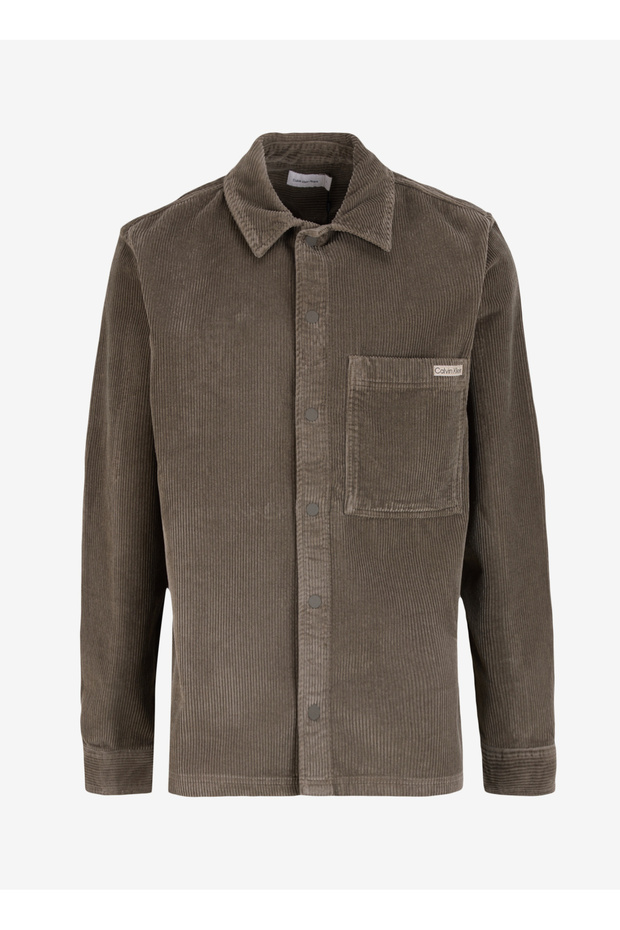 CORDUROY OVERSHIRT Kahve Erkek Regular Fit Gömlek J30J326678PFV - 1