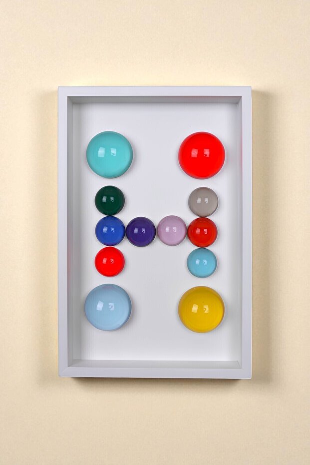 Wallnom Bold - Harf Duvar Tablosu - 3