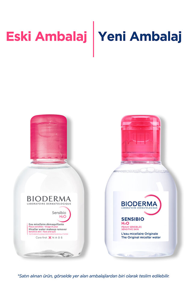 Sensibio H2O Hassas ve Normal Ciltler için Micellar Makyaj Temizleme Suyu 100 ml - 2