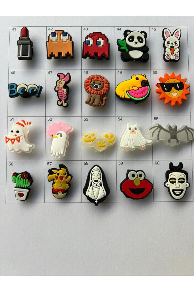 Jibbitz Jibbits Terlik Süsü 10 Adet Süsü Ne Istediğini Seç - 3