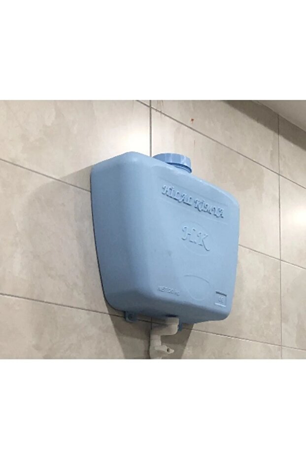 20 Lt 6 Tap Push Button Liquid Soap Dispenser with Central Storage – for School, Mosque and Bulk Use - 6