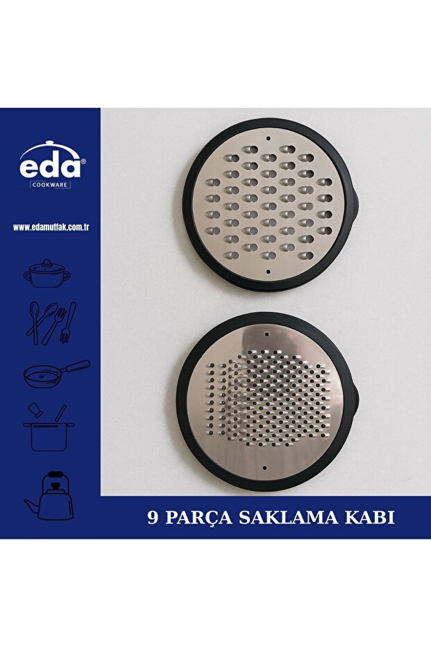 9 PARÇA RENDELİ  SAKLAMA ÇIRPMA KABI - 5