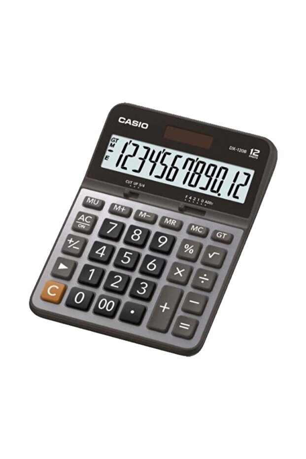 Hesap Makinası Masa Üstü 12 Hane Dx-120b Siyah - 1