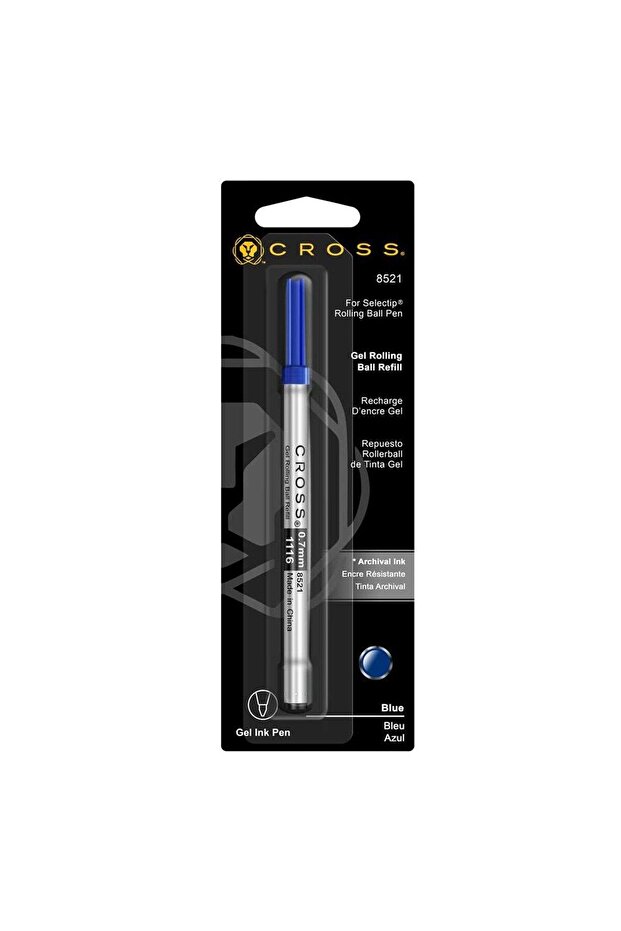 8521D ROLLİNG BALL MAVİ REFİLL - 2