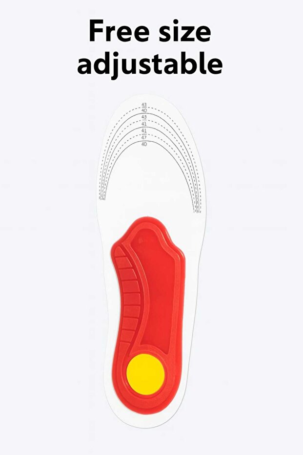 بطانة تصحيح القدم فلات فوت قطعتين - 4