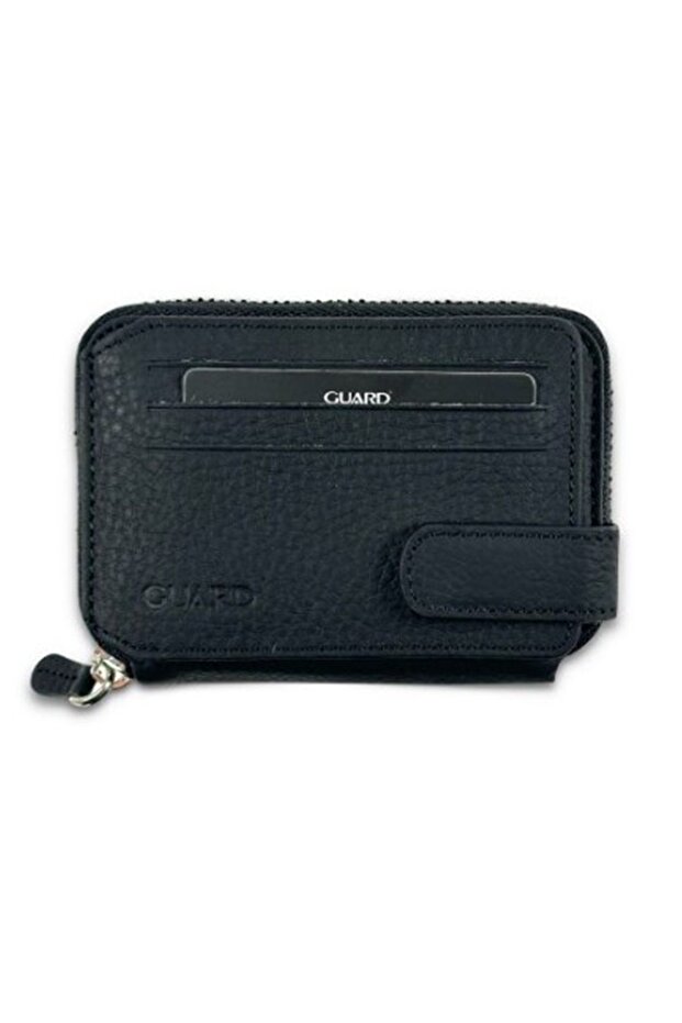 3064 Model Gerçek Deri Cüzdan Siyah renk - 1