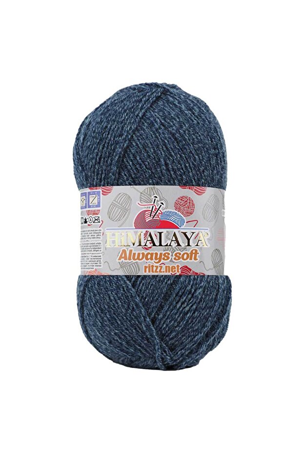 Always Soft 77016 Mavi Kırçıllı - 1