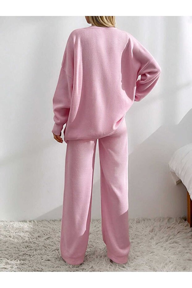 Basic Cardigan Pants Bottom-Upper Set - 3