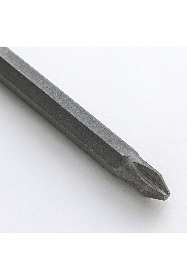 (5 Adet) Manyetik Uzun Bits Bit Ucu Yıldız Tornavida Uç Derin Vidalama İçin PH2 100 Mm Çelik CR-V Uç - 3