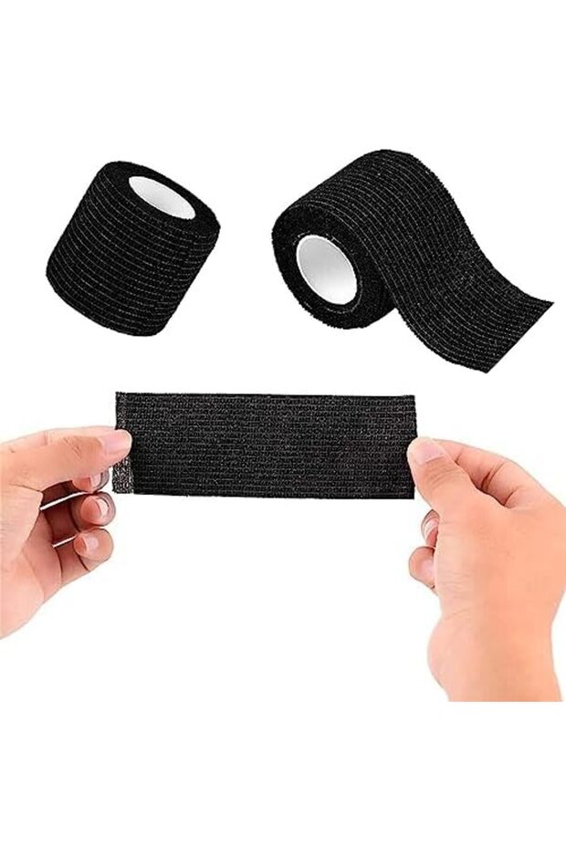Elastic Self Adhesive Tape, Self Adherent Cohesive Wrap Bandages, Athletic Elastic Band, Ve - 4