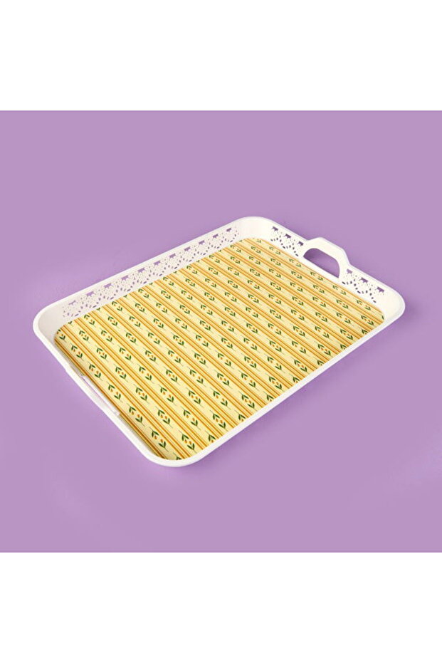 Kitchen Botanik Tepsi - Renkli - 41x31 cm - 3