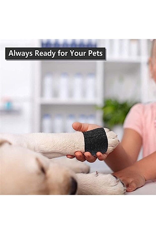 Elastic Self Adhesive Tape, Self Adherent Cohesive Wrap Bandages, Athletic Elastic Band, Ve - 7