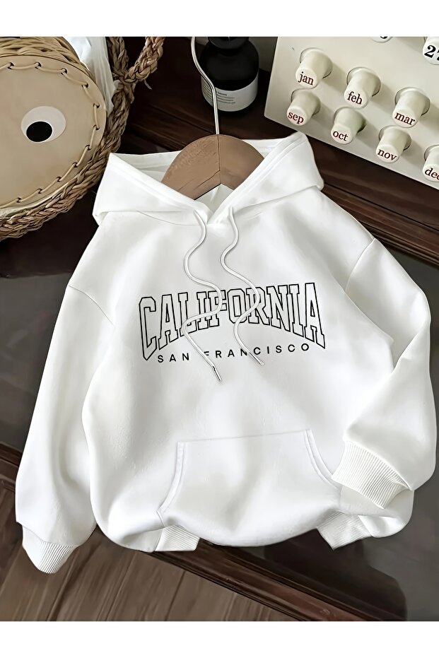 Unisex San Francisco Printed Oversize Sweatshirt
