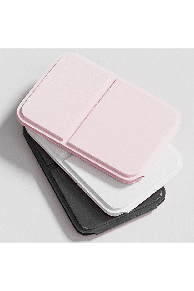 3pcs Portable Handheld Mini Makeup Mirror, Dormitory Tabletop And Office Use, Adjustable And Portabl