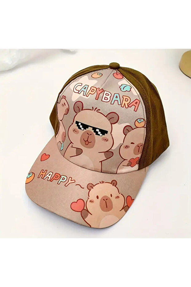 Girl Boy Children's Summer Capybara Capybara Cute Animal Hat
