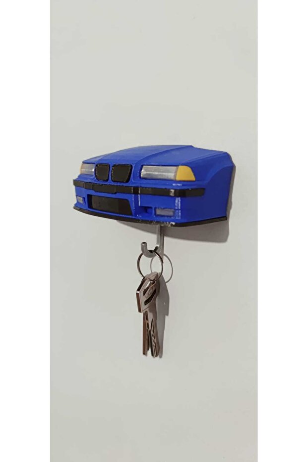 حامل مفاتيح مثبت على الحائط بتصميم BMW E36 - ديكوري وعملي - 2