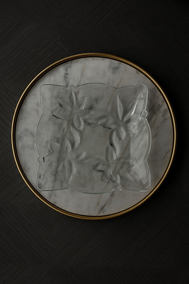 6 Parça Kek, Pasta, Tabağı - 3