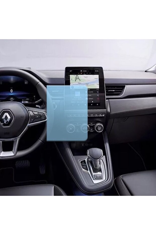 Hydrogel Car Navigation Screen Protector for Renault Captur - 1