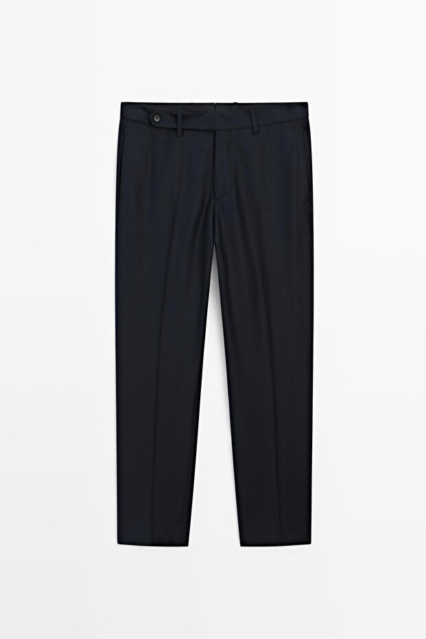 100% wool flannel trousers - 5