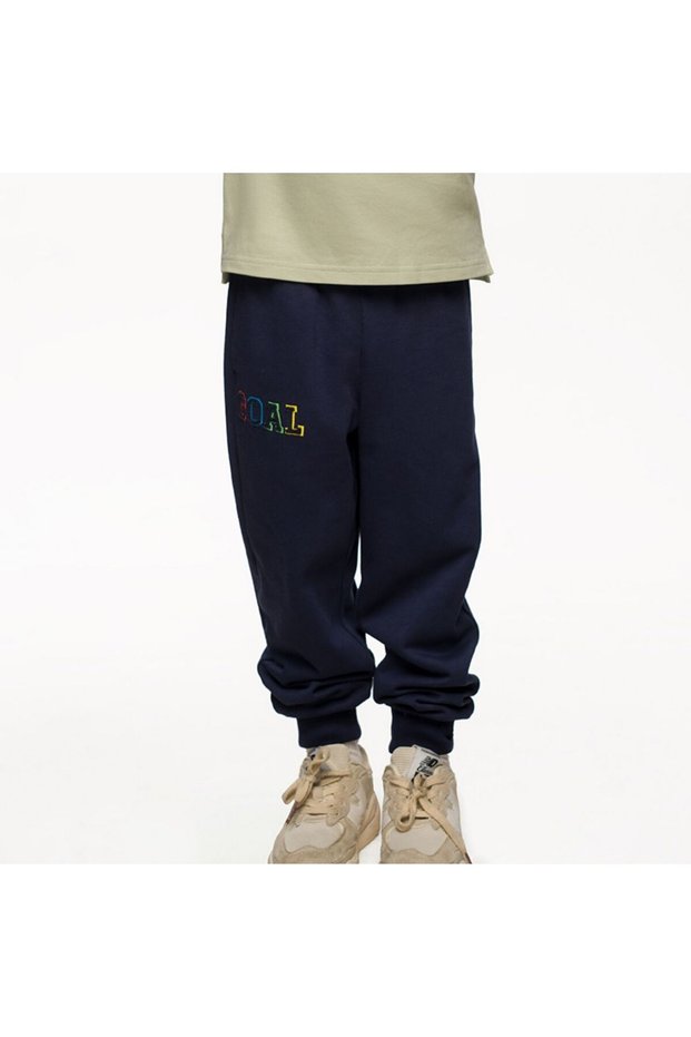 Kids’ Comfort Fit Cotton French Terry Elastic Waist Joggers
