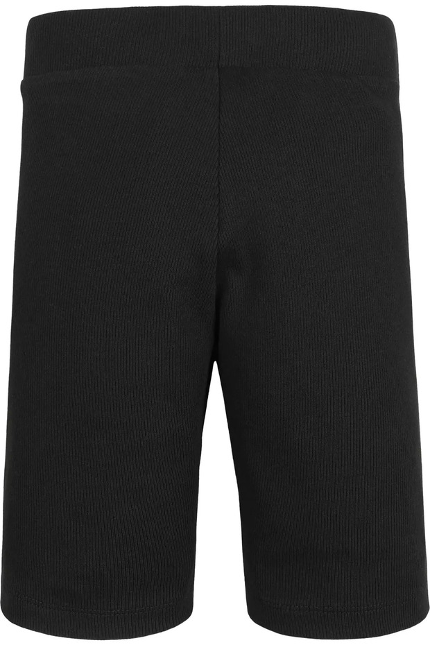 MONOGRAM RIB CYCLE S Kadın Siyah Şort - 3