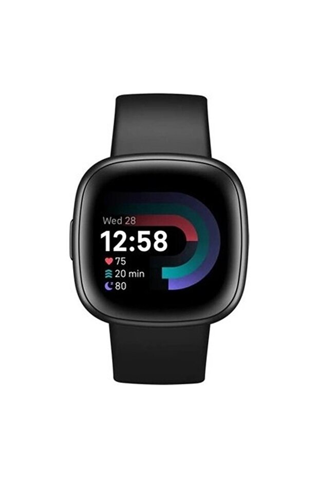 - Versa 4 Akıllı Saat Siyah Grafit 39MM Siyah - 1