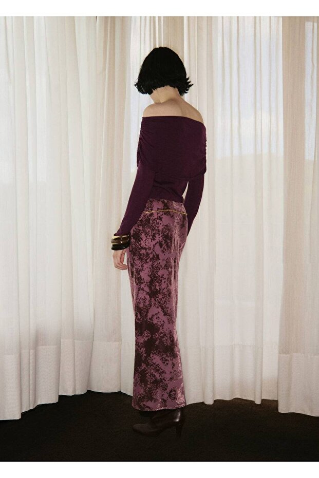 Drape yaka dar kesim kazak - 4