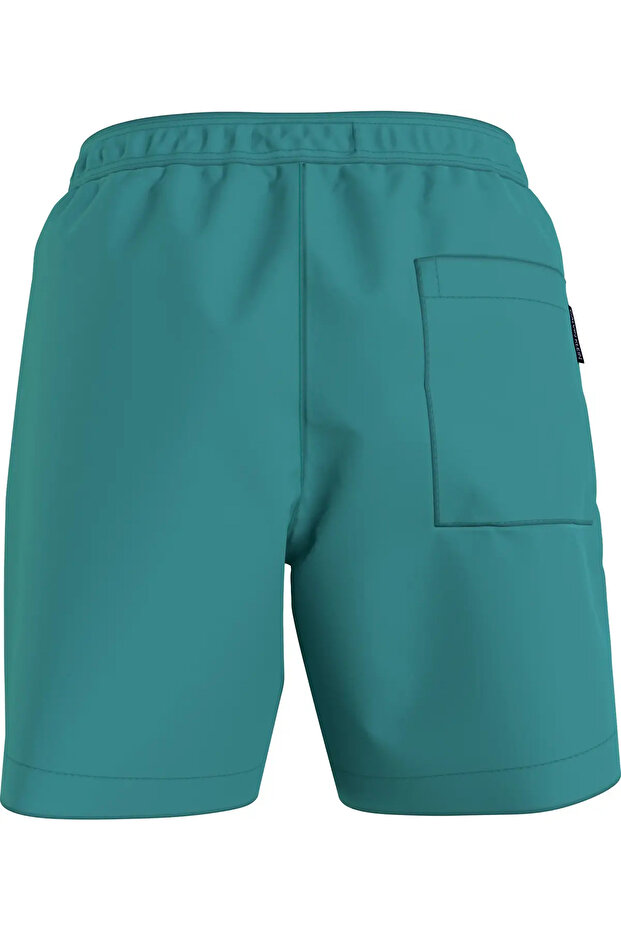 MEDIUM DRAWSTRING Erkek Yeşil Deniz Şortu - 3